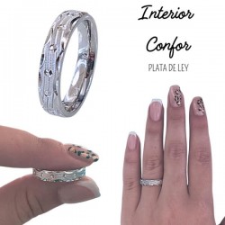 ANILLO ALIANZA PLATA DE LEY...