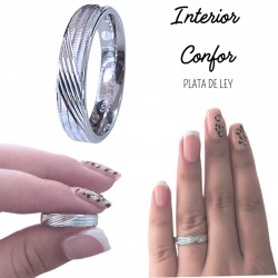 ANILLO ALIANZA PLATA DE LEY...