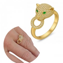 ANILLO PLATA DE LEY BAÑADO...