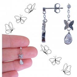 PENDIENTES PLATA DE LEY...