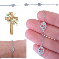 PULSERA PLATA DE LEY...