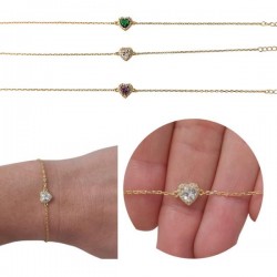 PULSERA PLATA DE LEY BAÑADA...