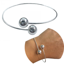 PULSERA PLATA DE LEY RÍGIDA...