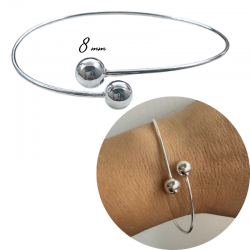 PULSERA PLATA DE LEY RÍGIDA...