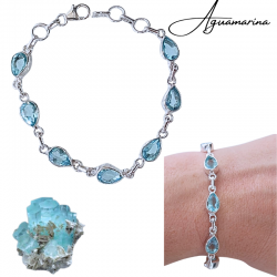 PULSERA PLATA DE LEY CON...