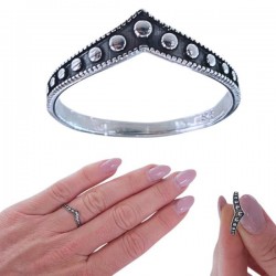 ANILLO PLATA DE LEY FORMA...