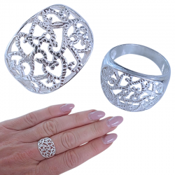 ANILLO PLATA LISA ANCHO...