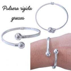 PULSERA PLATA DE LEY RIGIDA...