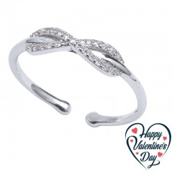 ANILLO PLATA DE LEY RODIADO...