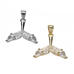 COLGANTE PLATA DE LEY COLA...