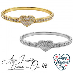 PULSERA RÍGIDA ACERO...