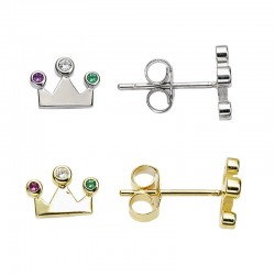 PENDIENTES INFANTILES PLATA...