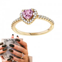 ANILLO PLATA DE LEY BAÑADO...