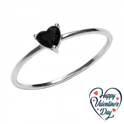 ANILLO PLATA DE LEY CORAZON...