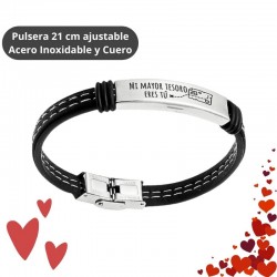 PULSERA ACERO INOXIDABLE Y...