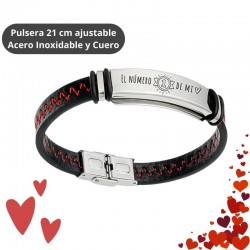 PULSERA ACERO INOXIDABLE Y...
