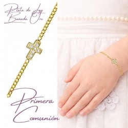 PULSERA PLATA DE LEY BAÑADA...