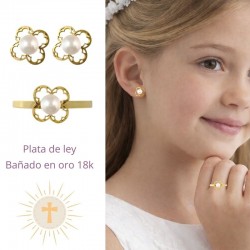 CONJUNTO JUEGO PLATA DE LEY...