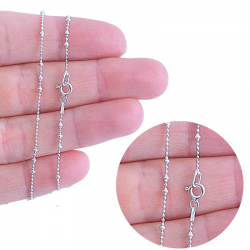 CADENA PLATA DE LEY MINI...