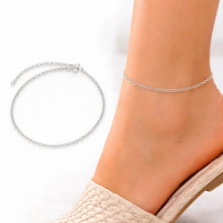 TOBILLERA PLATA DE LEY...