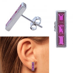 PENDIENTE PLATA DE LEY PALO...