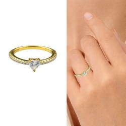 ANILLO PLATA DE LEY BAÑADO...