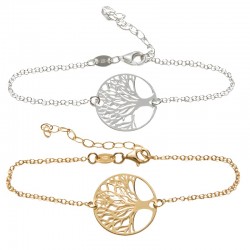 PULSERA PLATA DE LEY ARBOL...