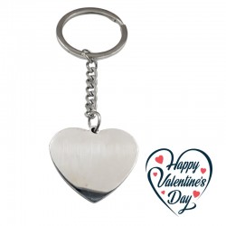 LLAVERO ACERO LISO CON...