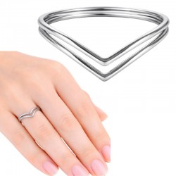 ANILLO PLATA DE LEY LISO...