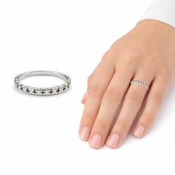 ANILLO PLATA DE LEY FINITO...