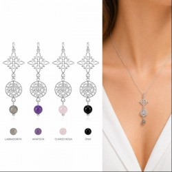 COLGANTE PLATA DE LEY NUDO...