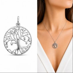 COLGANTE PLATA DE LEY ARBOL...