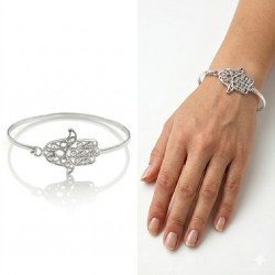 PULSERA PLATA DE LEY RÍGIDA...