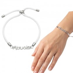 PULSERA PLATA DE LEY Y...