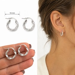 ARGOLLAS AROS PLATA DE LEY...