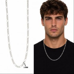 CADENA PLATA  DE LEY 50 CMS...