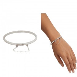 PULSERA PLATA DE LEY MEDIA...